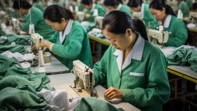 Chinese sweatshop